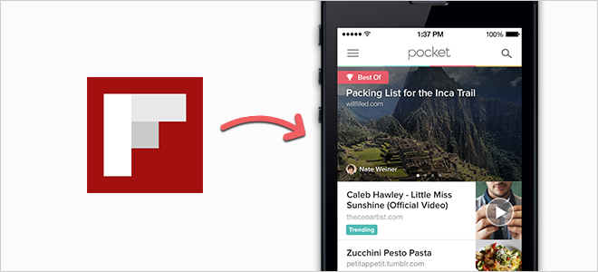 Pocket + Flipboard