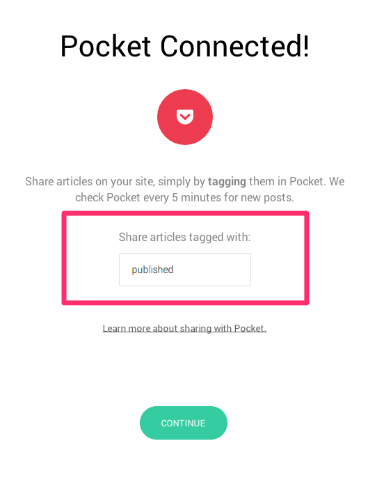 Select Your Sources in Postach.io