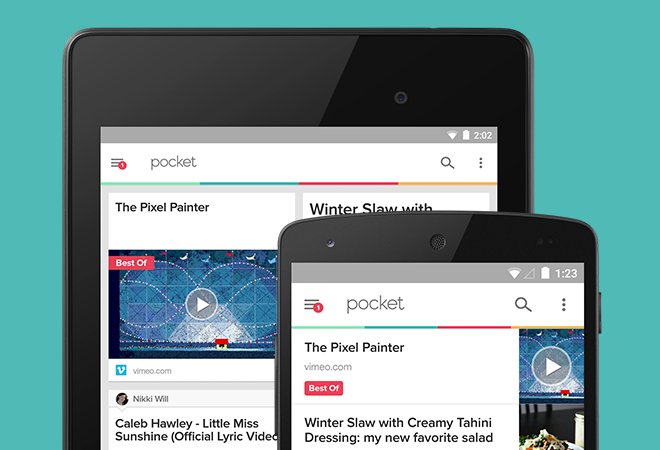 Introducing the New Pocket 5.7 with Material Design